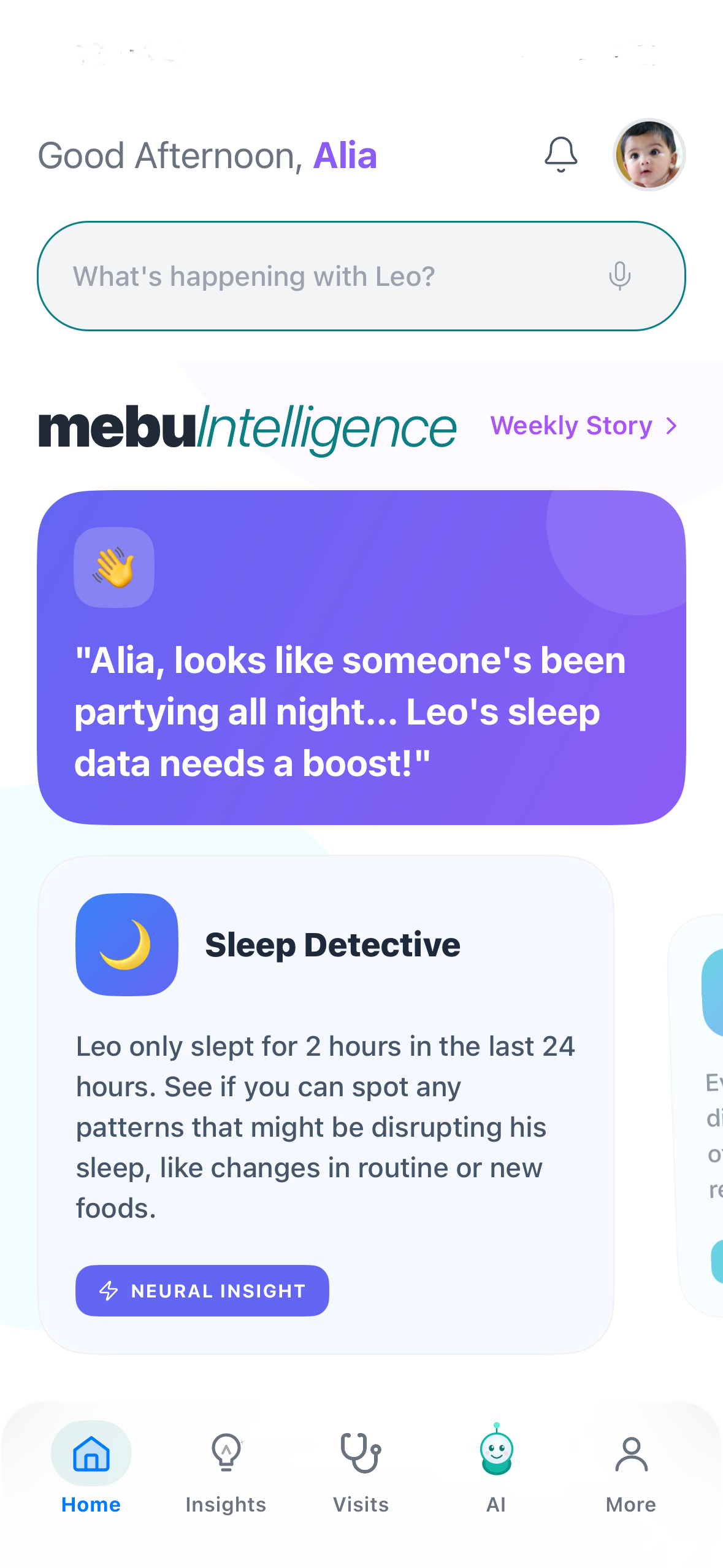 Mebu milestone tracker